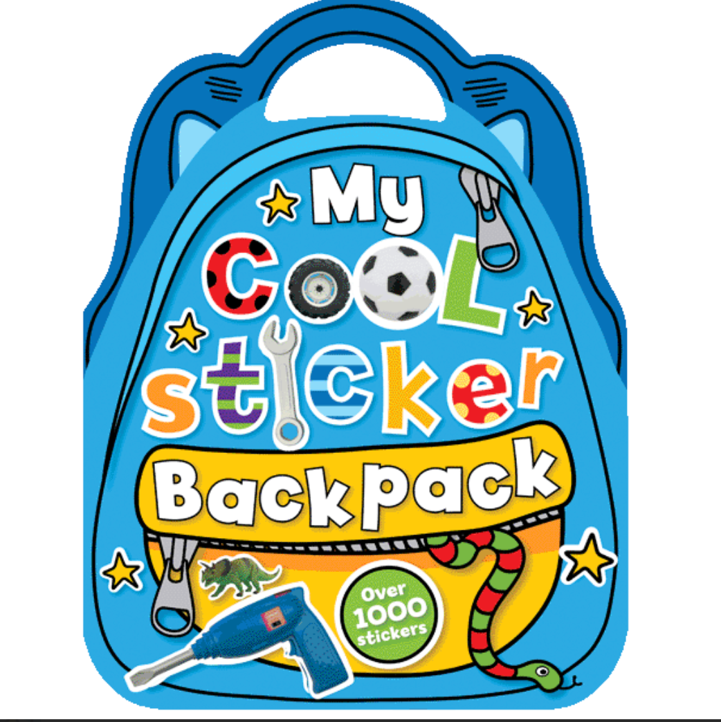 My Cool Sticker Backpack Book-Scholastic-Little Giant Kidz