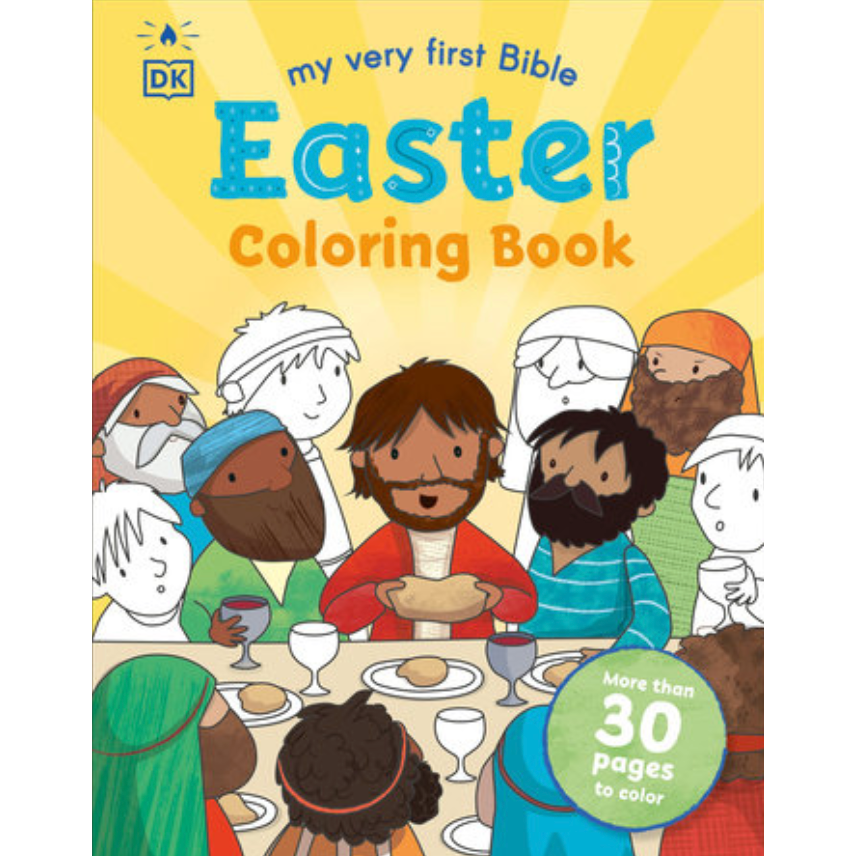 My Very First Bible Easter Coloring Book-PENGUIN RANDOM HOUSE-Little Giant Kidz