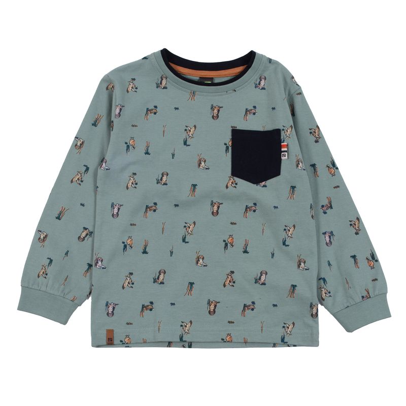 NANÖ Long Sleeve T-shirt- Green-NORUK-Little Giant Kidz