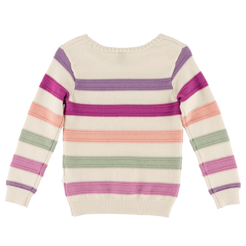 NANÖ Striped Ivory Sweater-NORUK-Little Giant Kidz