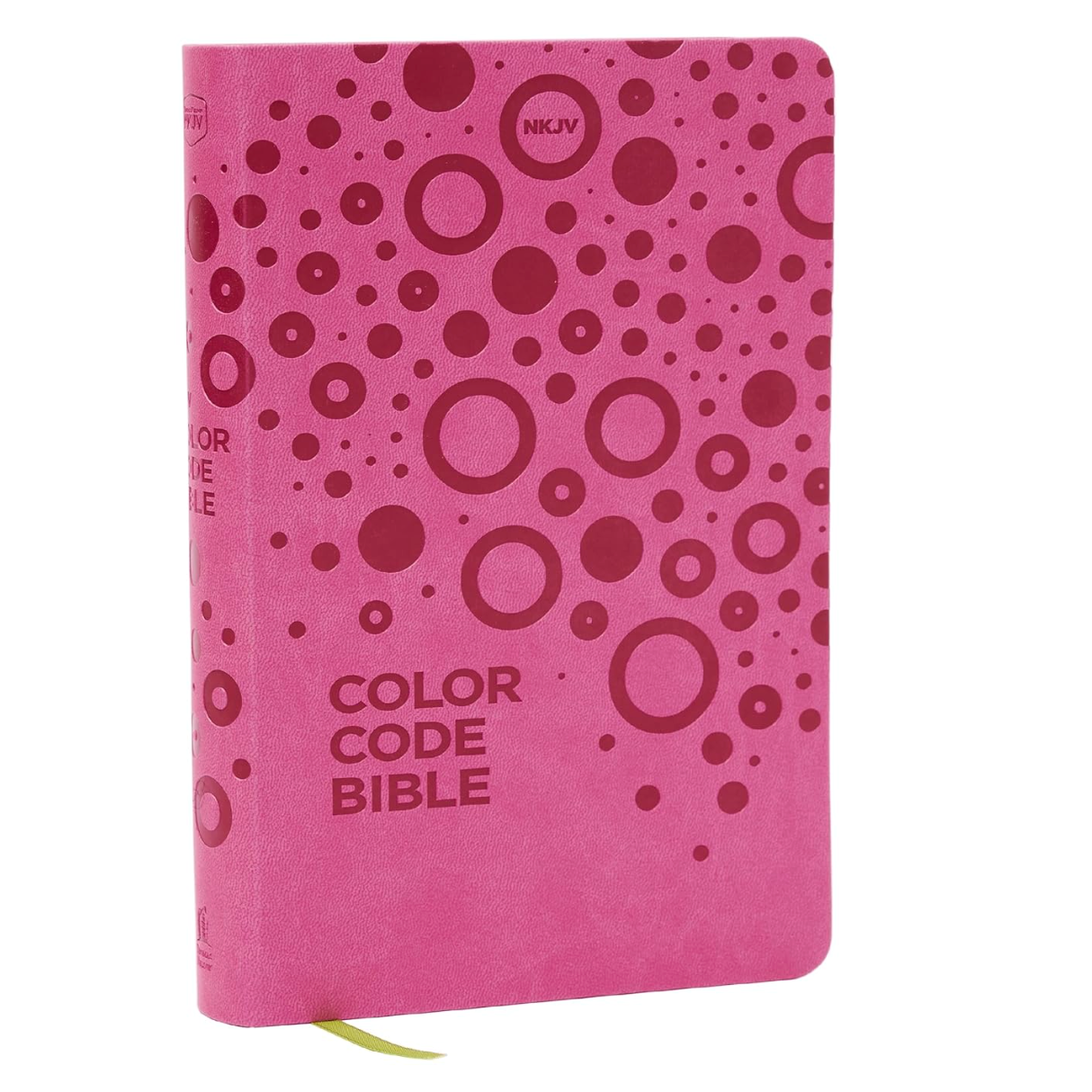 NKJV, Color Code Bible for Kids, Leathersoft - Pink-HARPER COLLINS PUBLISHERS-Little Giant Kidz