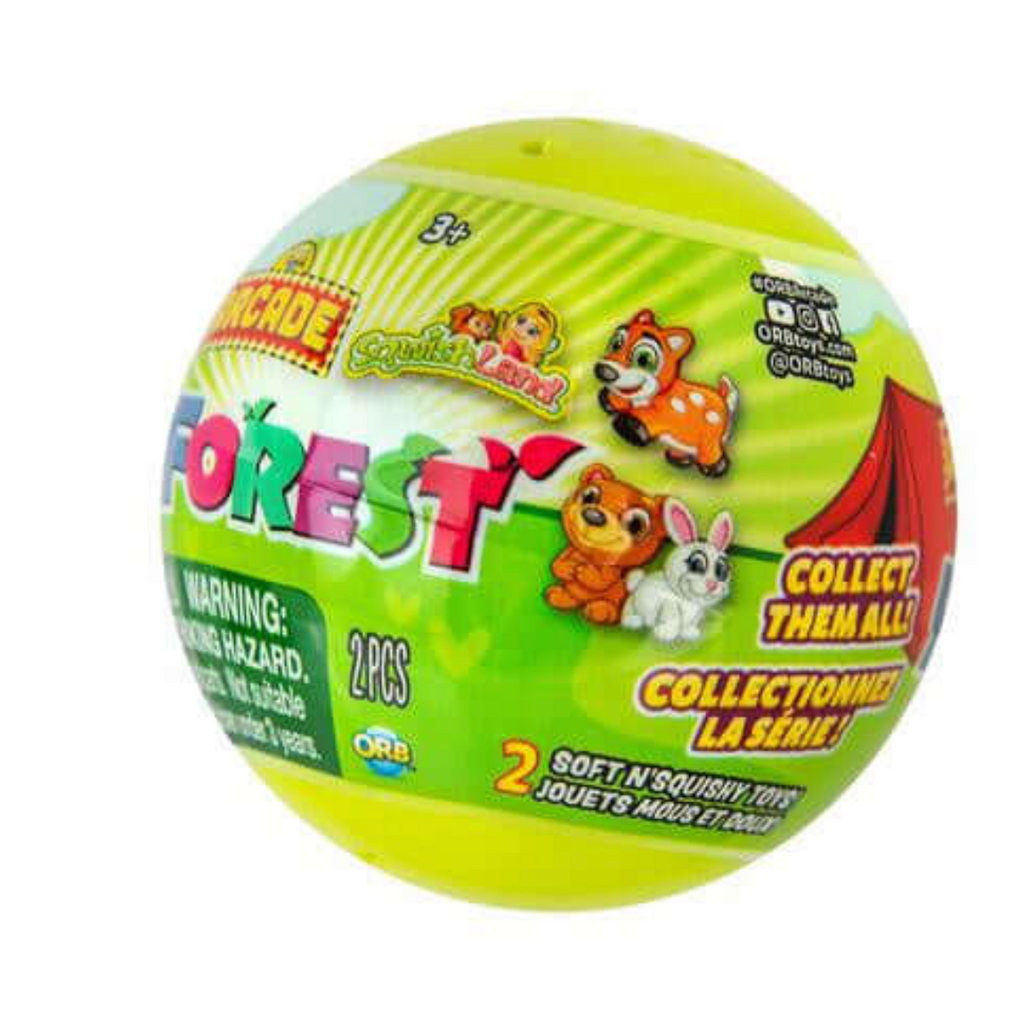 ORB Arcade Capsules Sqwishland Forest - Assorted