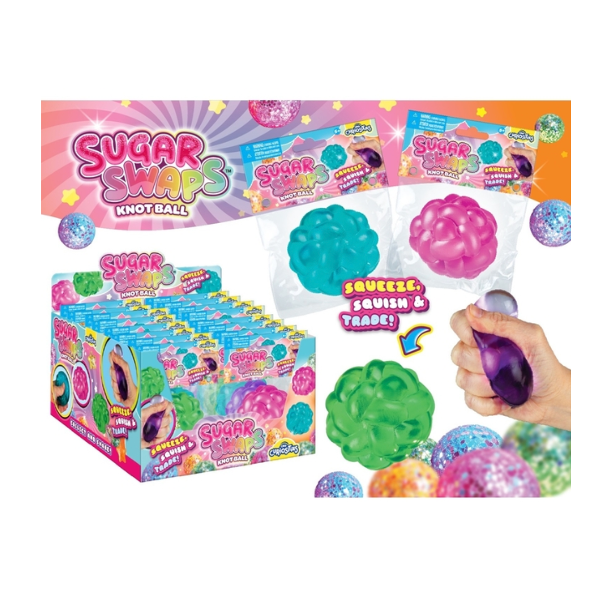 ORB TOYS Sugar Swaps Knot Ball-ORB TOYS-Little Giant Kidz