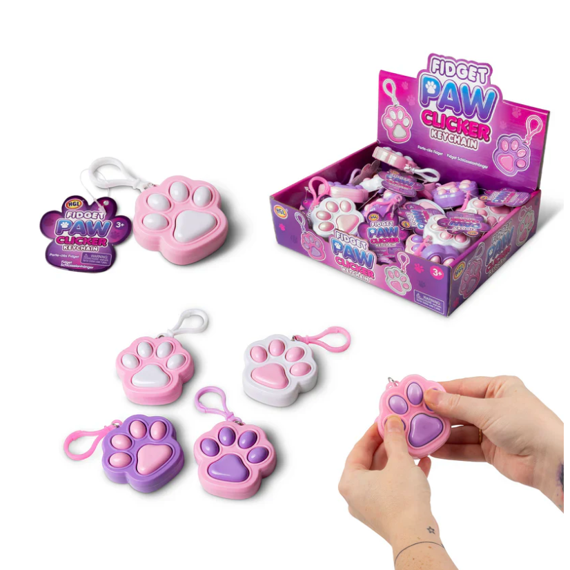 One For Fun Fidget Paw Clicker-One For Fun-Little Giant Kidz