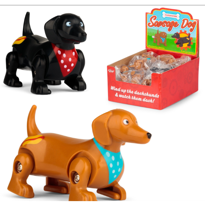 One For Fun Wind Up Sausage Dog-One For Fun-Little Giant Kidz