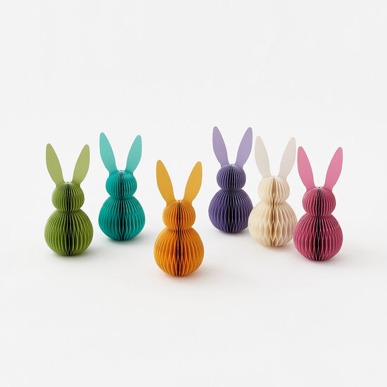 One Hundred 80 Degrees Accordion Paper Bunny - 8.5"-ONE HUNDRED 80 DEGREES-Little Giant Kidz