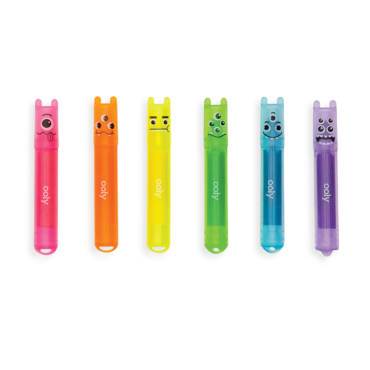 Ooly Mini Monster Scented Highlighters - Set of 6-OOLY-Little Giant Kidz