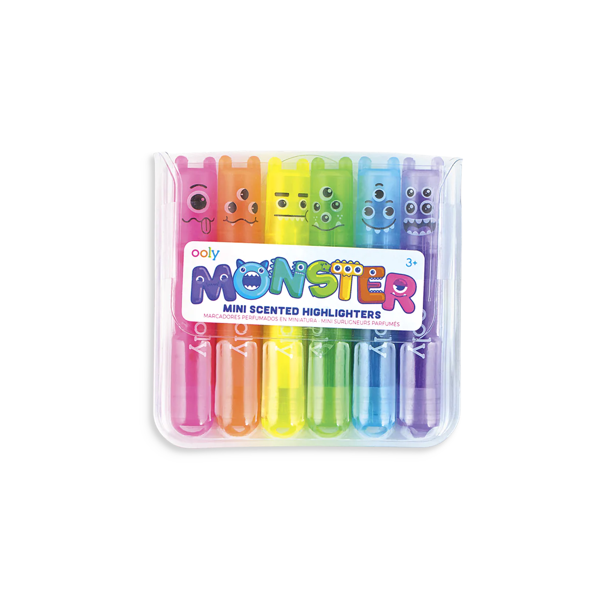 Ooly Mini Monster Scented Highlighters - Set of 6-OOLY-Little Giant Kidz