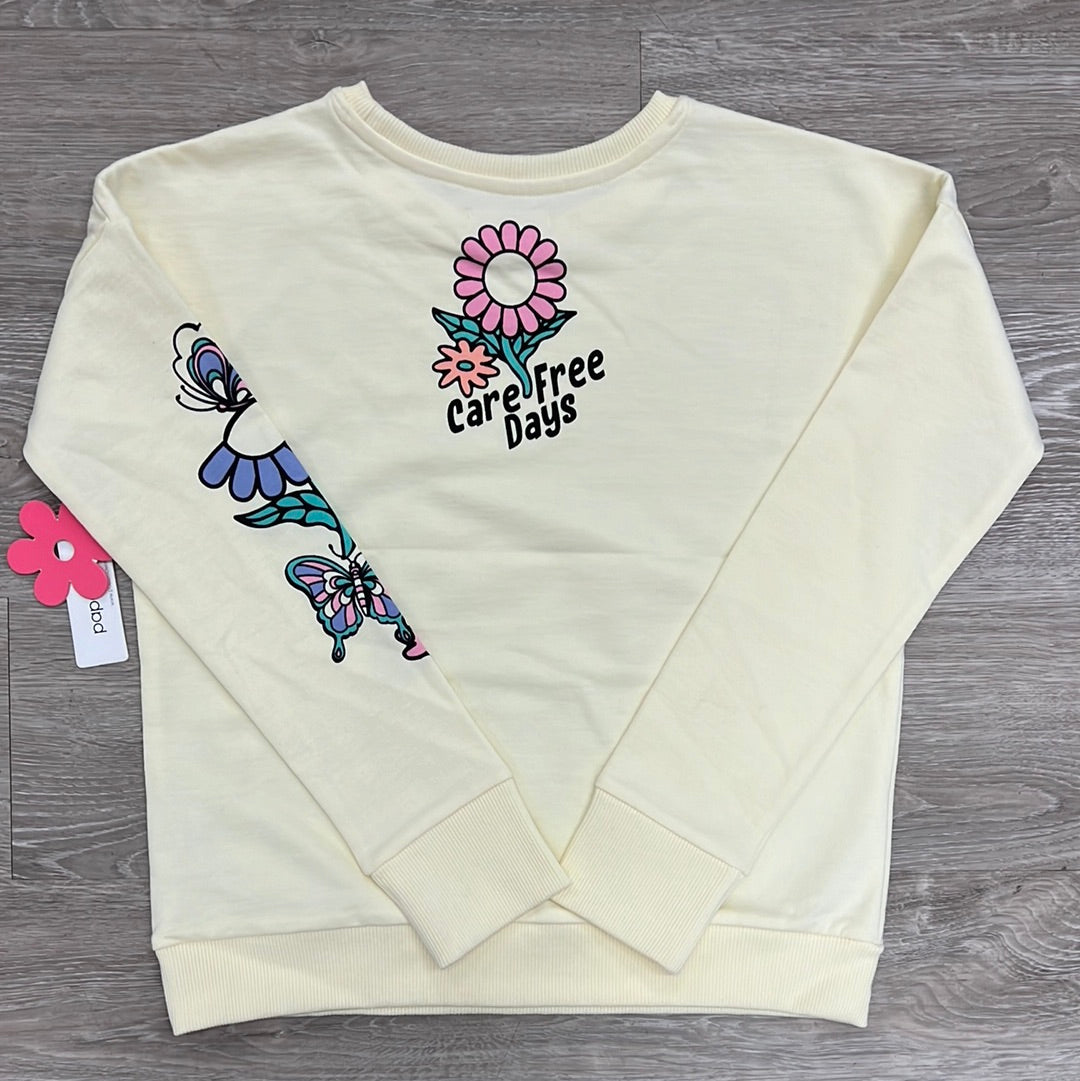 Paper Flower Living the Dream Graphic Sweatshirt - Pear Sorbet-Paper Flower-Little Giant Kidz
