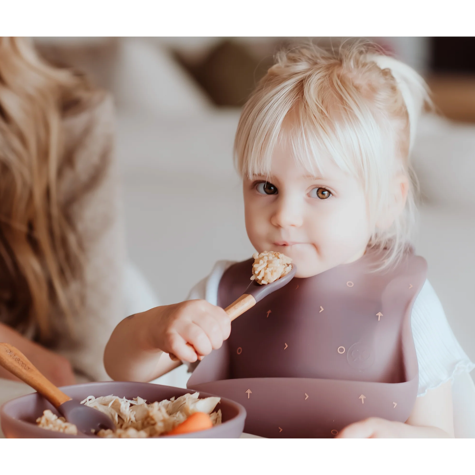 Paperclip - The Foodie Kit: Color Changing Feeding Set - Light Moon & Sea Salt-Paperclip-Little Giant Kidz