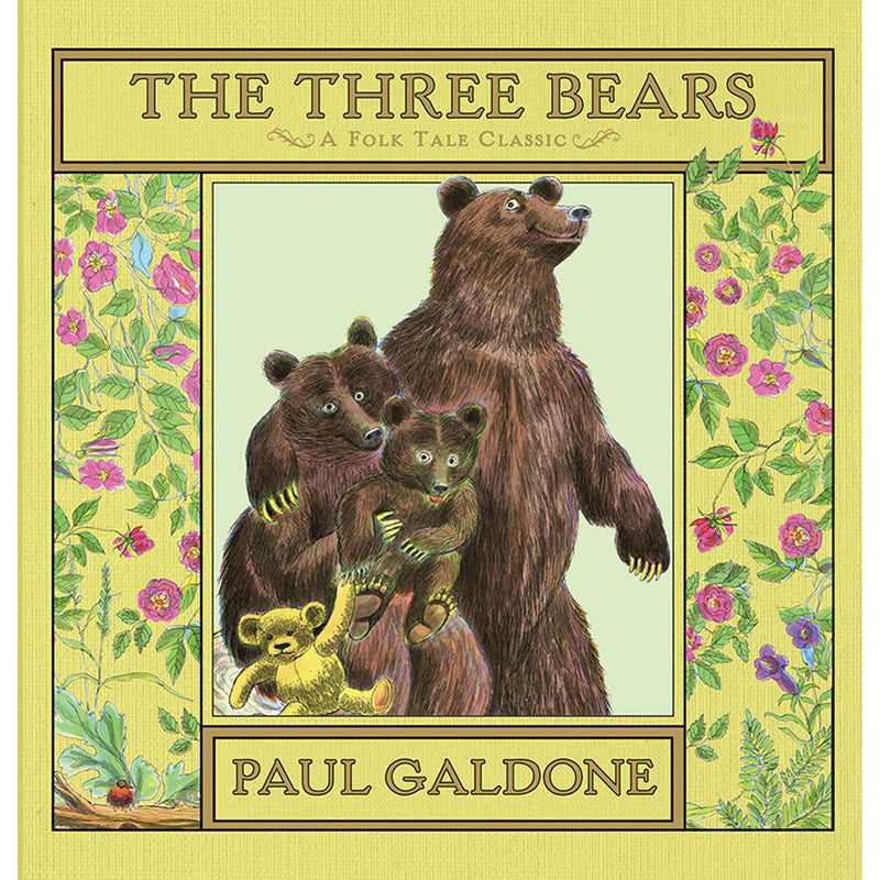 Paul Galdone Folk Tale Classics: The Three Bears (Hardcover Book)-HARPER COLLINS PUBLISHERS-Little Giant Kidz