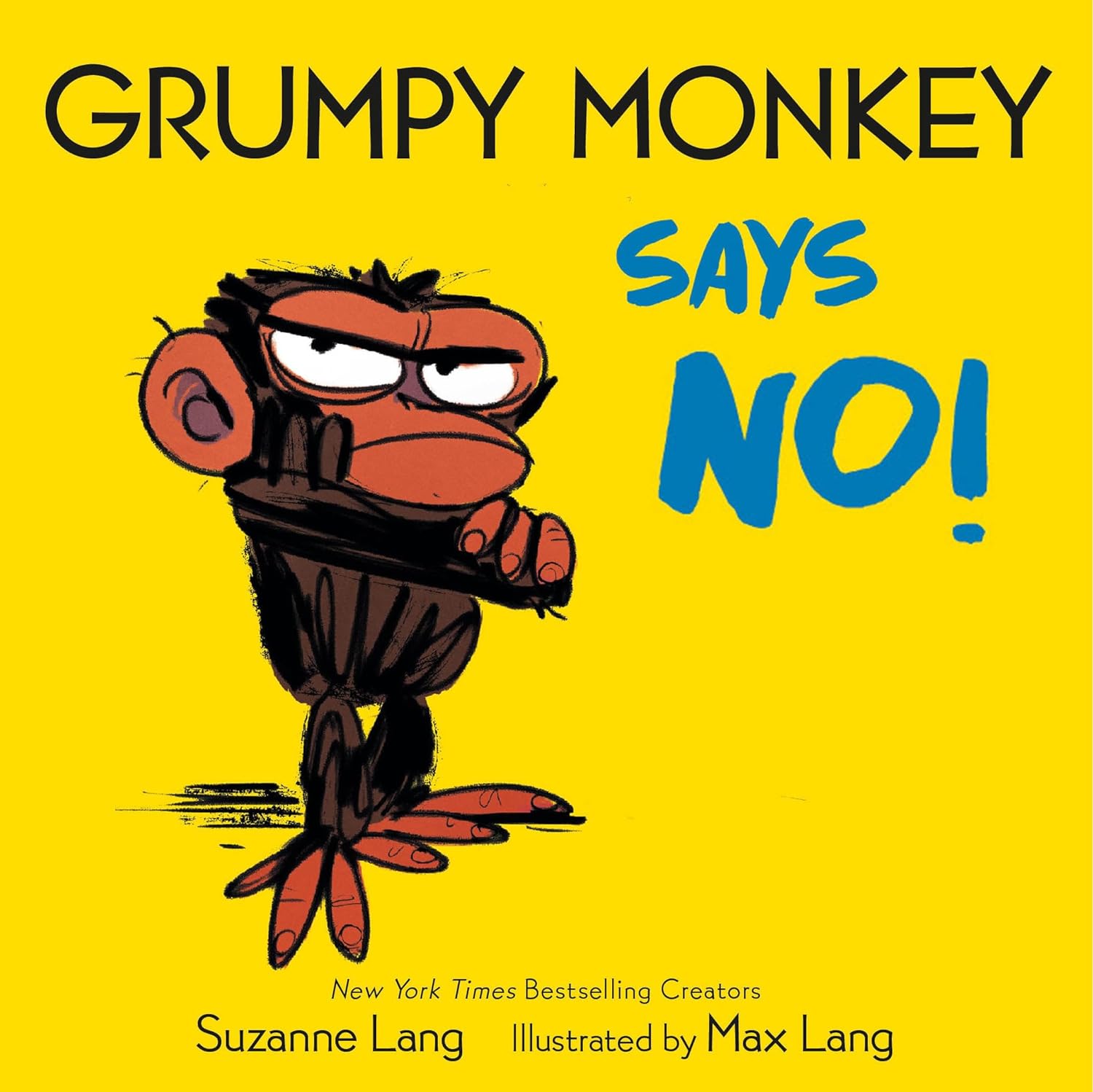 Penguin Random House: Grumpy Monkey Says No!-PENGUIN RANDOM HOUSE-Little Giant Kidz