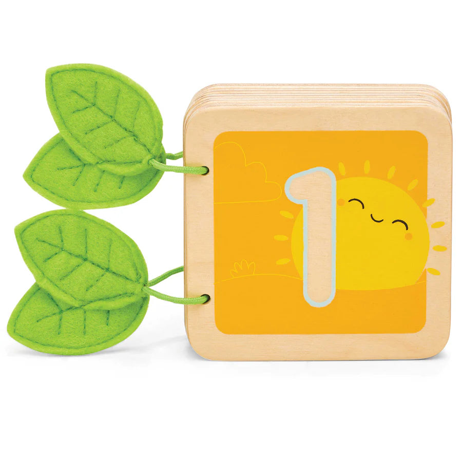 Petilou® 123 Numbers Wooden Book-LE TOY VAN-Little Giant Kidz