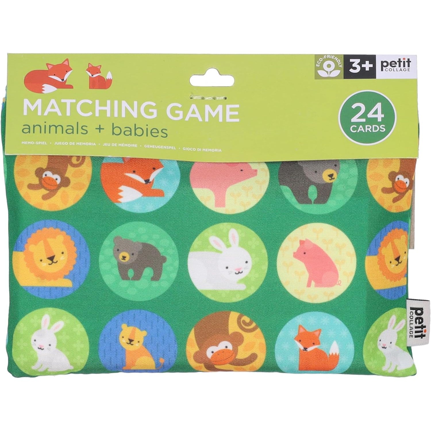 Petit Collage Animals & Babies Matching Game-Petit Collage-Little Giant Kidz