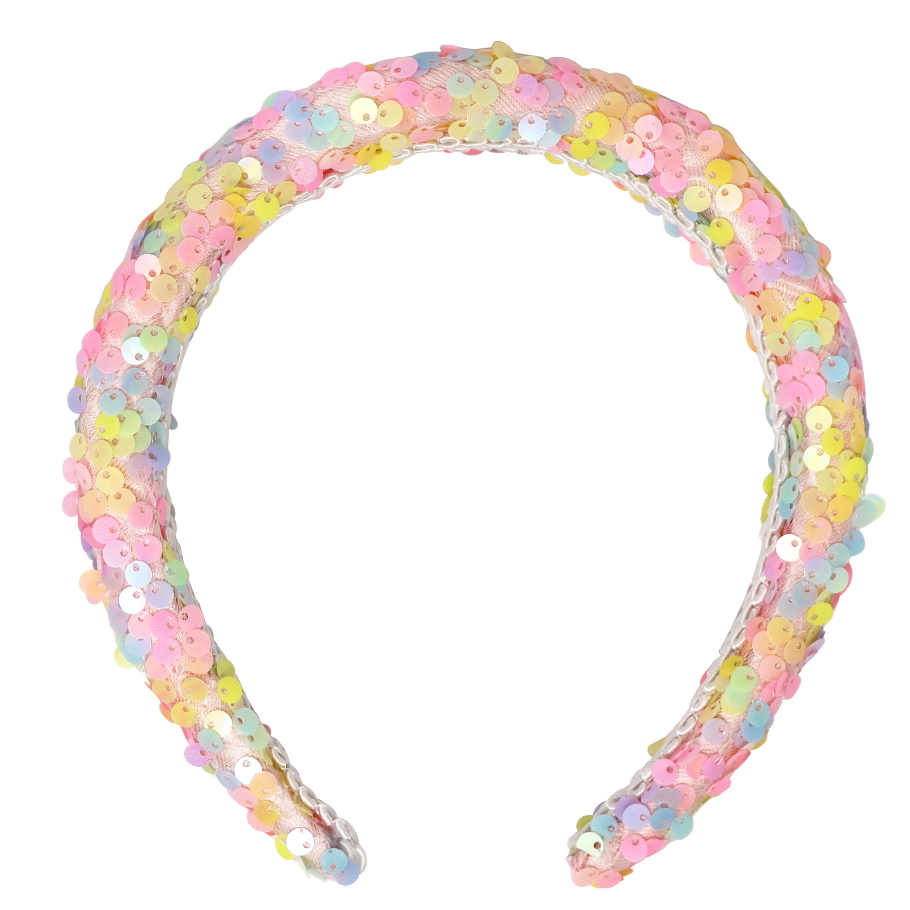 Pink Poppy Sequin Headband-Pink Poppy-Little Giant Kidz