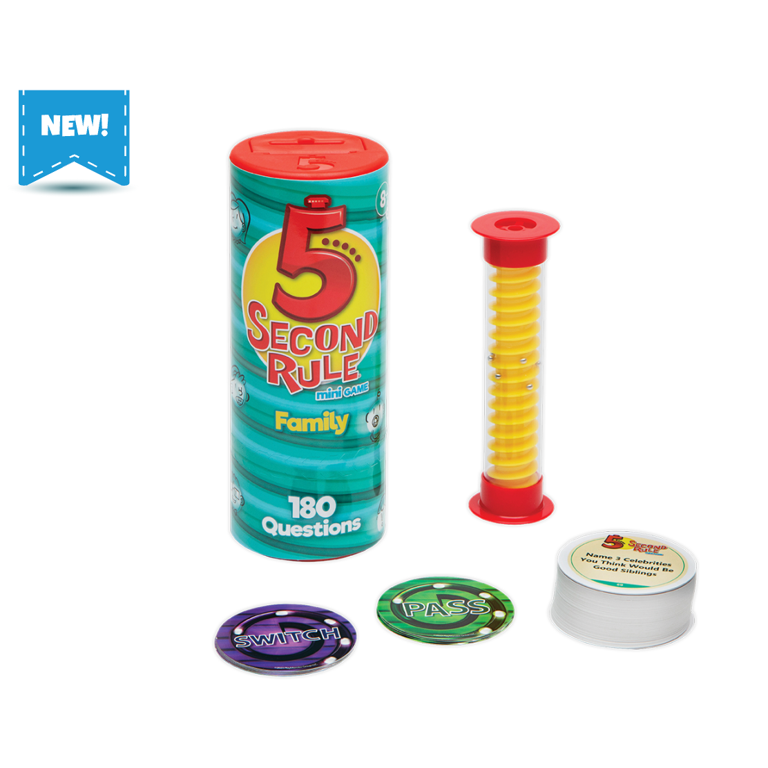 Play Monster 5 Second Rule Mini Tube Family Edition-Play Monster-Little Giant Kidz