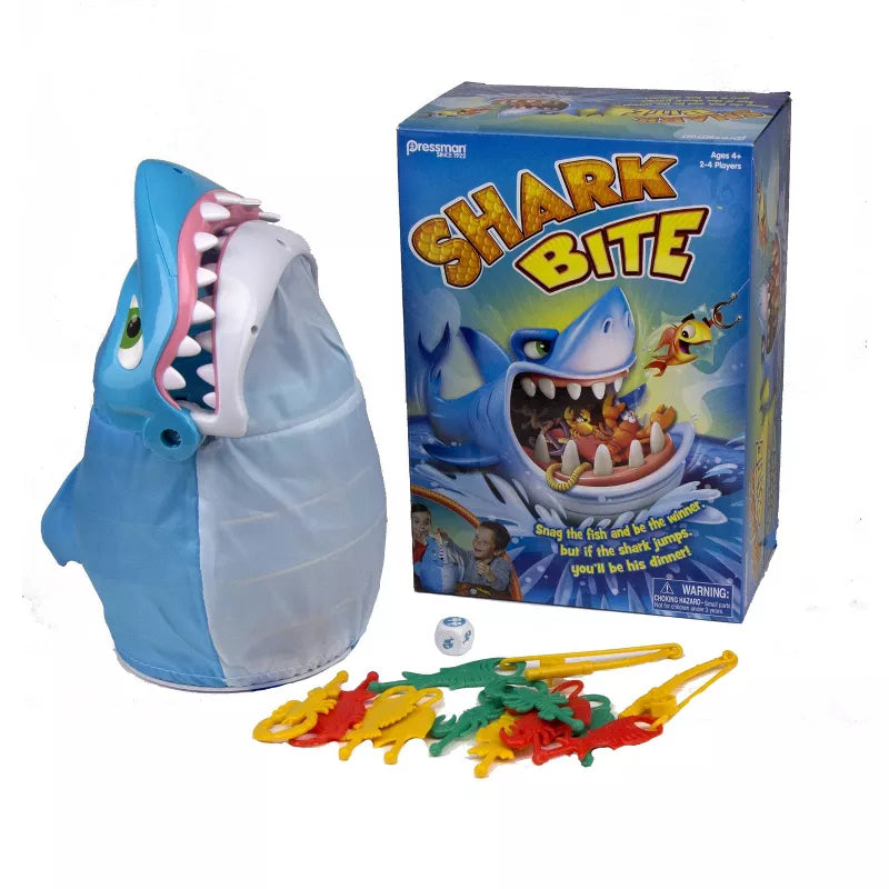 Shark Bite - Roll the Die and Fish for Colorful Sea Creatures