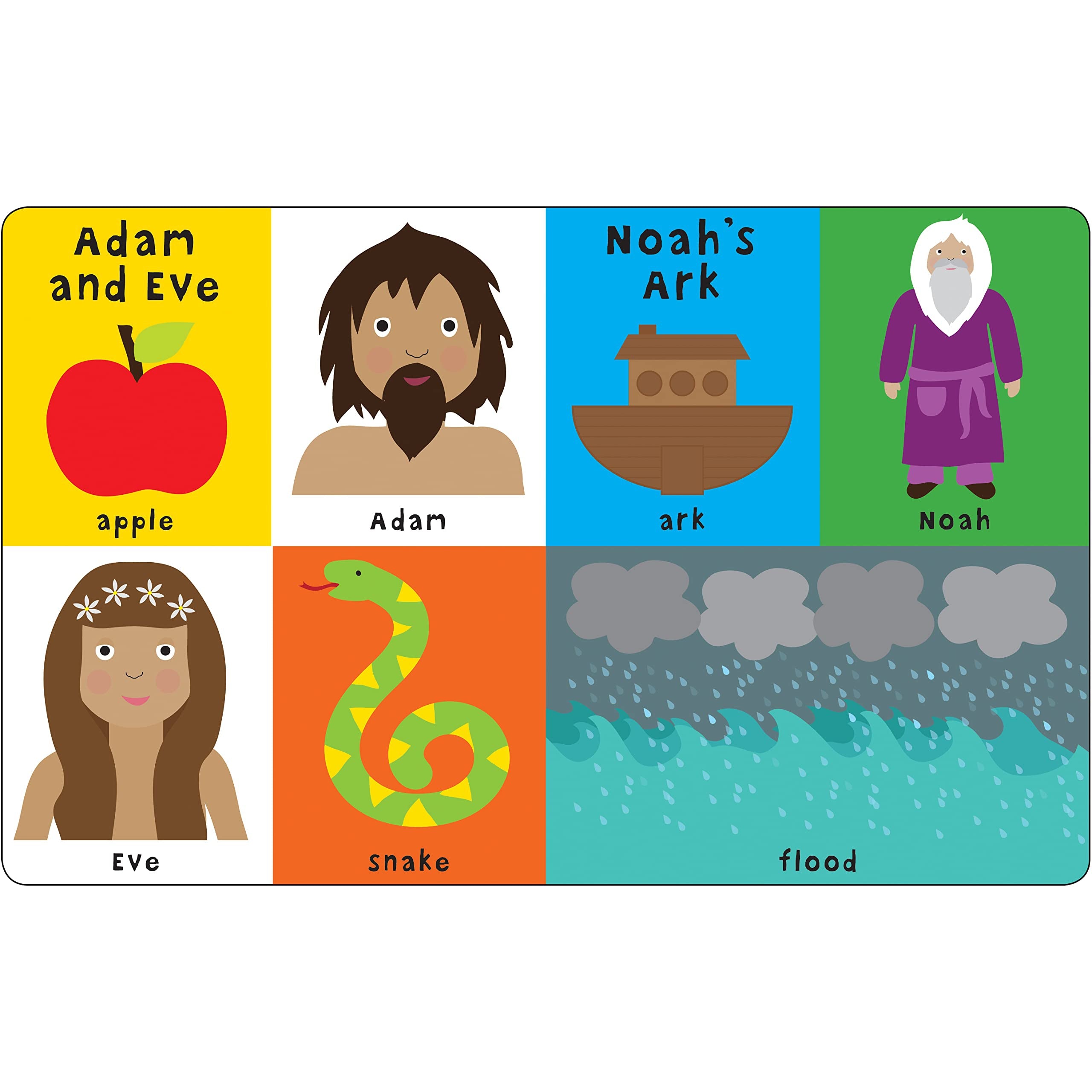 Priddy Books: First 100 Bible Words (Padded Board Book)-MACMILLAN PUBLISHERS-Little Giant Kidz
