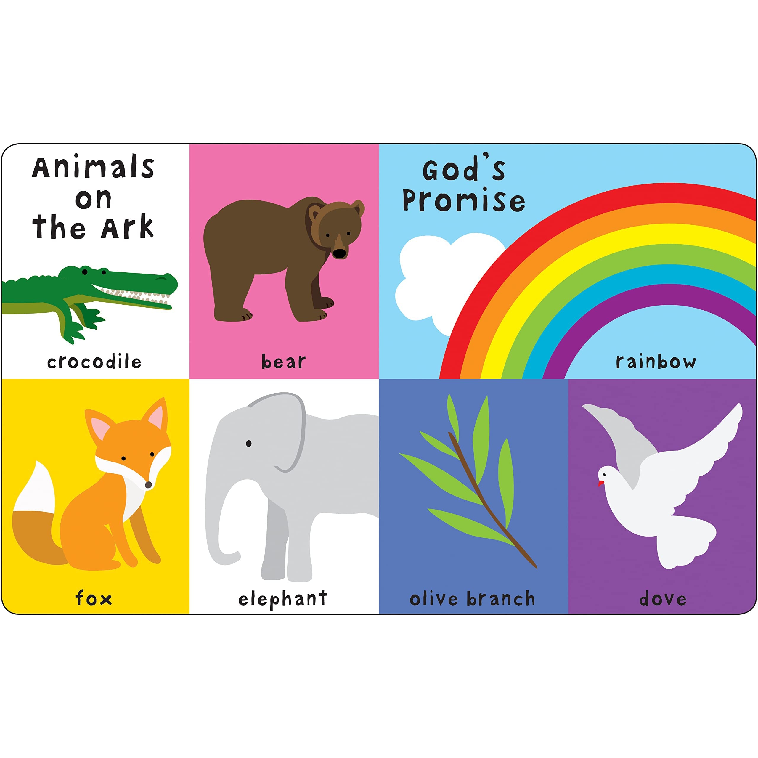 Priddy Books: First 100 Bible Words (Padded Board Book)-MACMILLAN PUBLISHERS-Little Giant Kidz