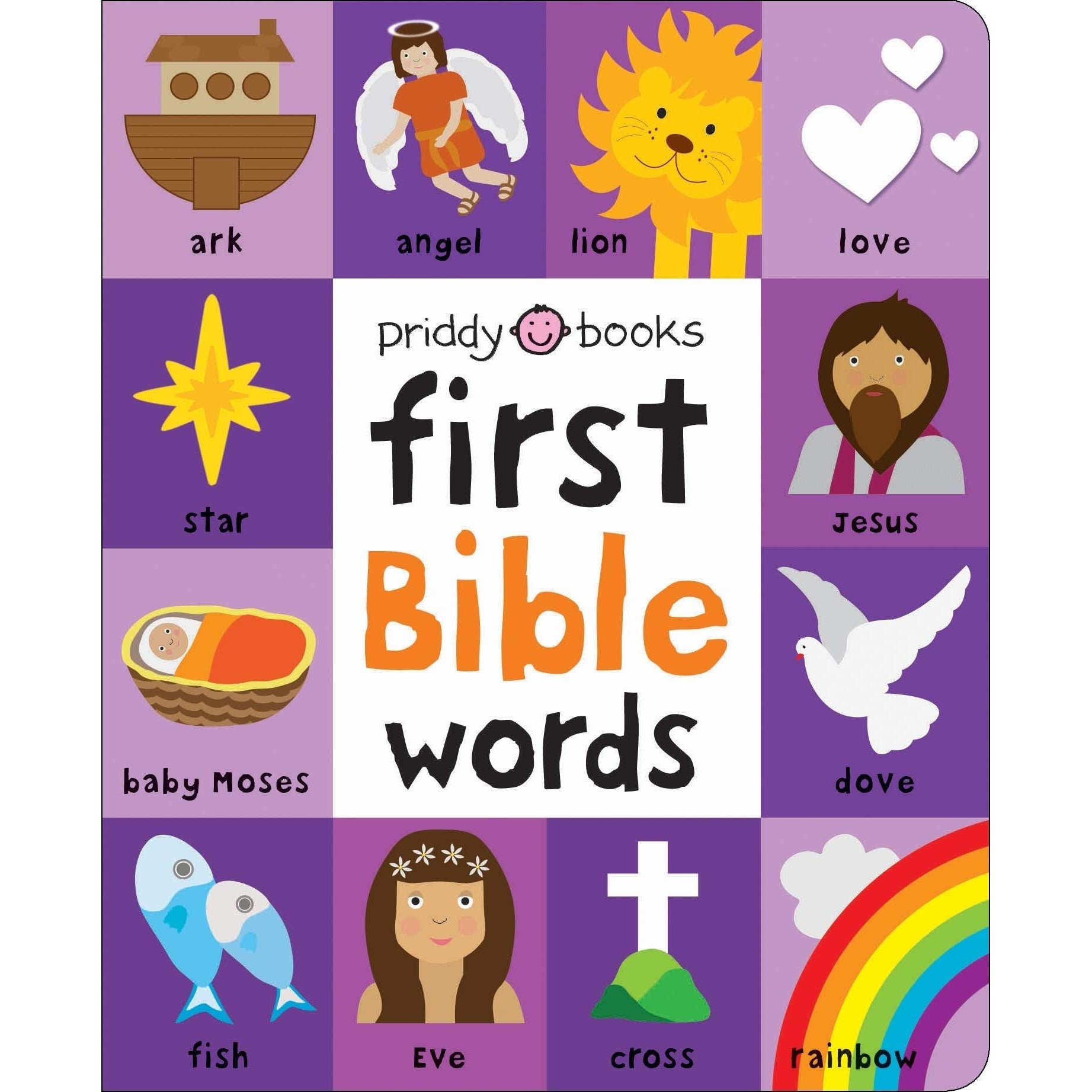 Priddy Books: First 100 Bible Words (Padded Board Book)-MACMILLAN PUBLISHERS-Little Giant Kidz