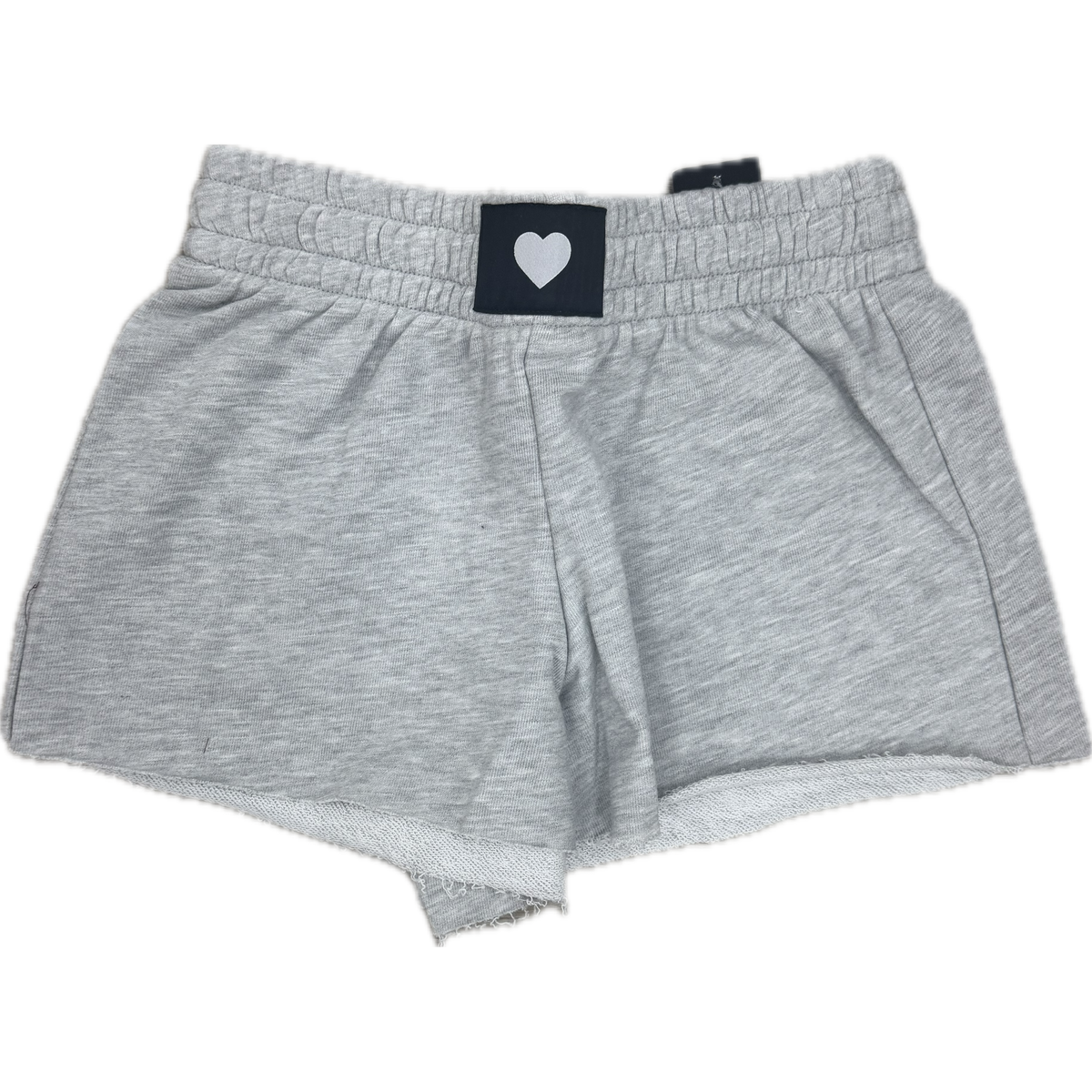Prince Peter Heather Grey Shorts With Patch-Prince Peter-Little Giant Kidz