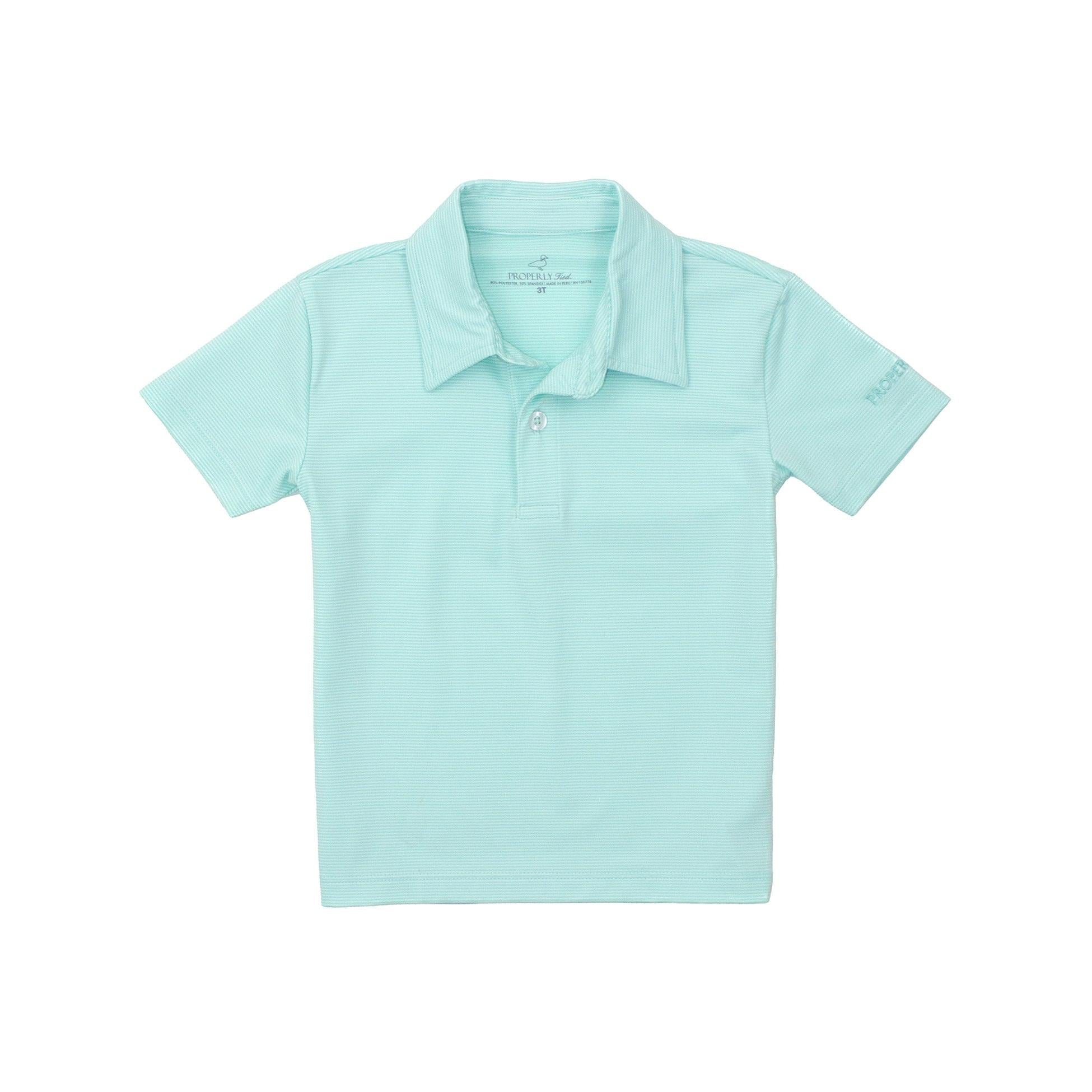 Properly Tied Boys Gulfport Polo- Mint-Properly Tied-Little Giant Kidz