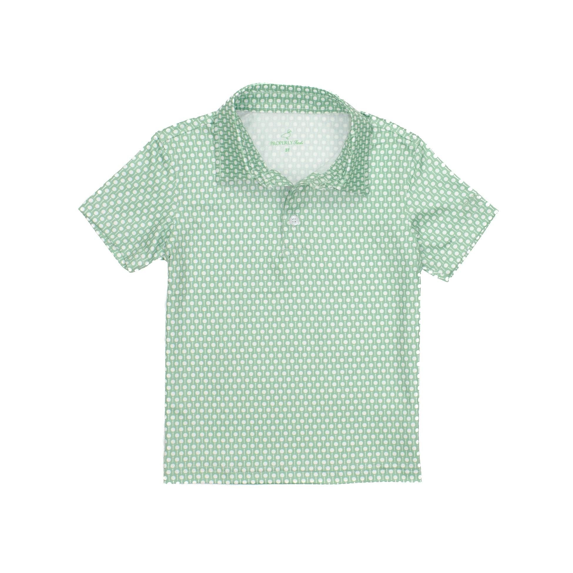Properly Tied Boys Inlet Polo- Tee Time-Properly Tied-Little Giant Kidz