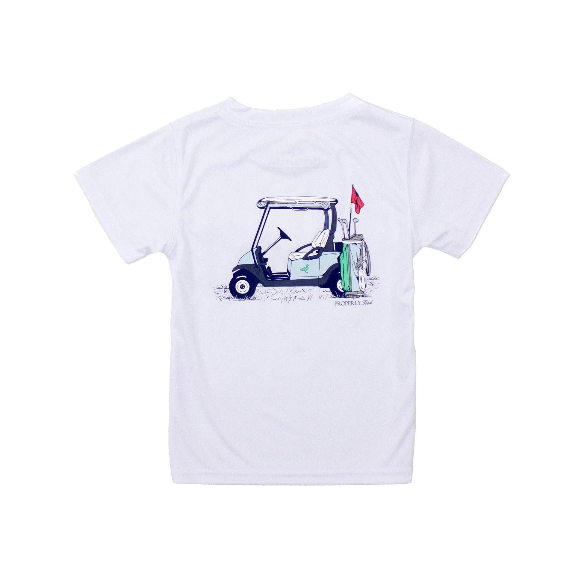Properly Tied Boys Performance Tee Short Sleeve- Country Club-Properly Tied-Little Giant Kidz