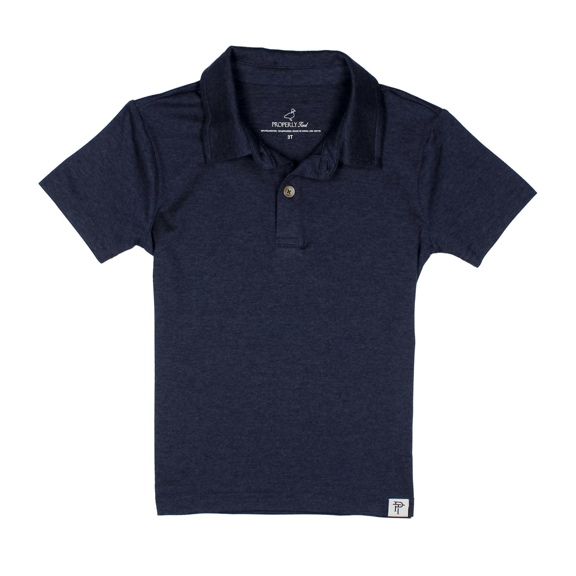 Properly Tied Boys Polo- Abyss Flow-Properly Tied-Little Giant Kidz