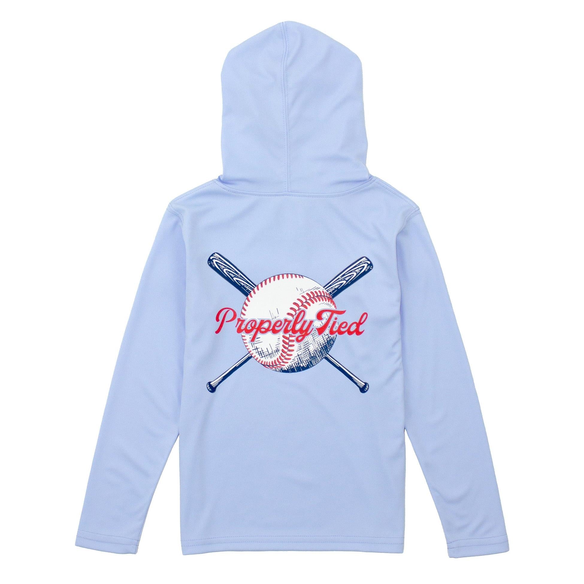 Properly Tied Boys Shade Performance Hoodie- Play Ball-Properly Tied-Little Giant Kidz