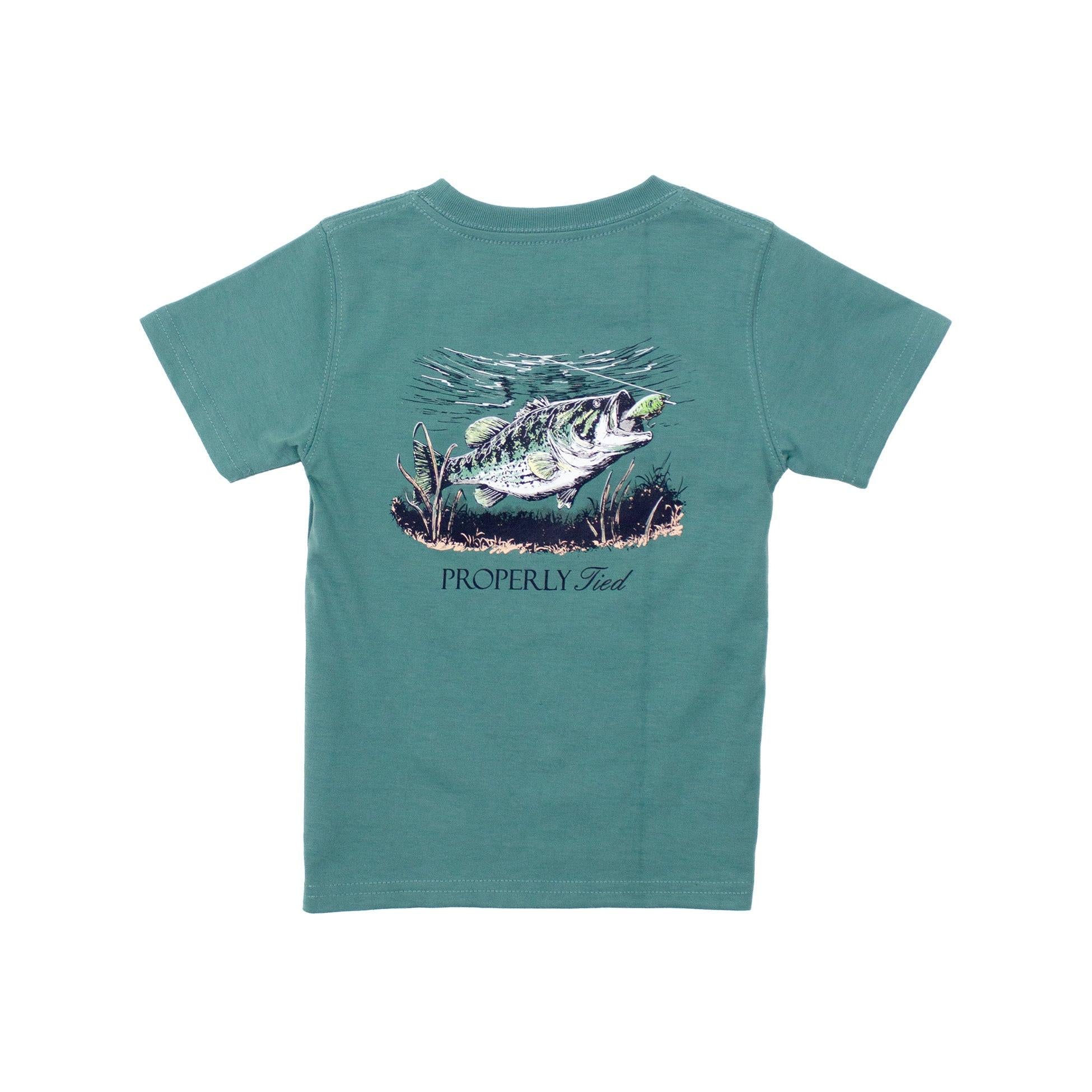 Properly Tied Boys Short Sleeve- Set The Hook-Properly Tied-Little Giant Kidz