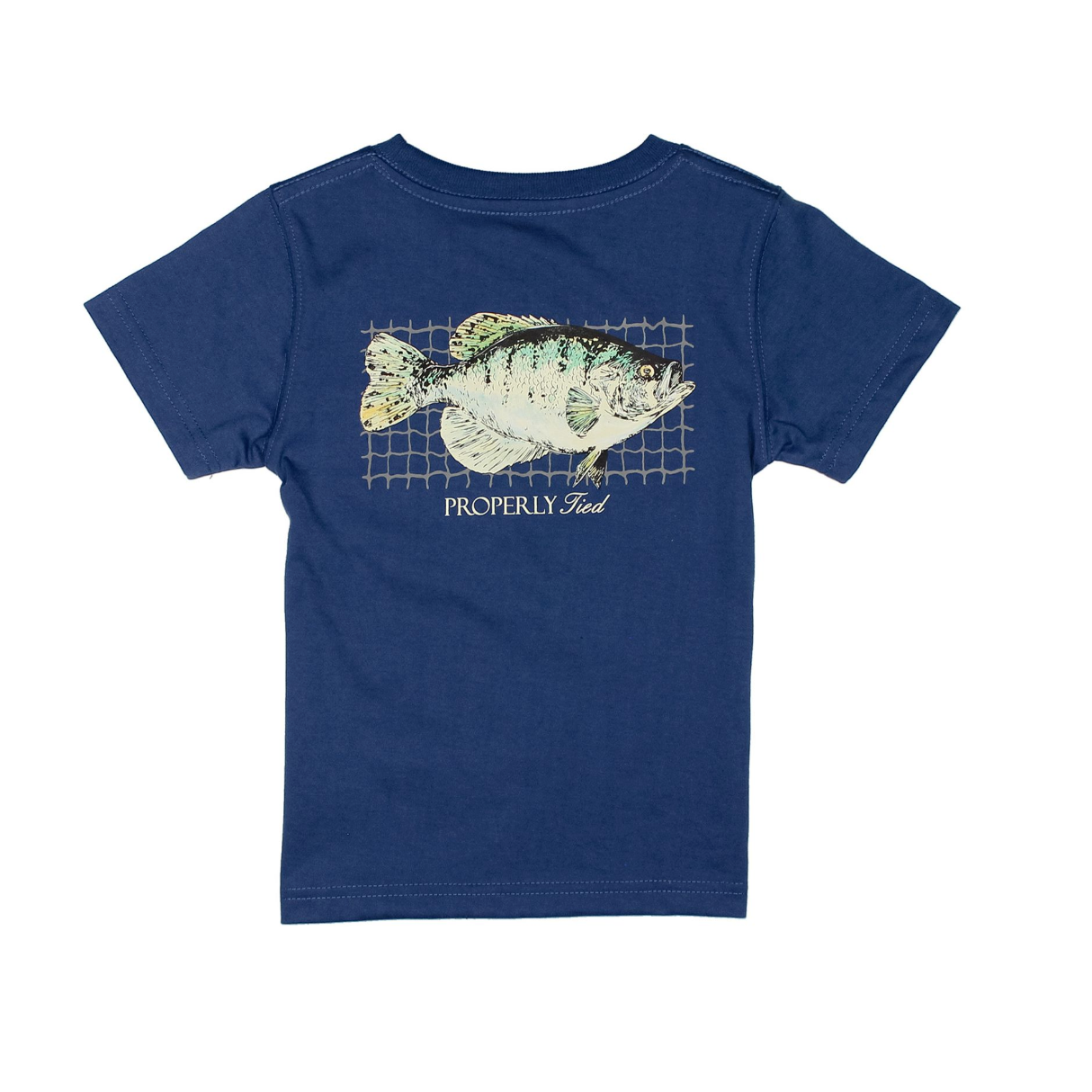 Properly Tied Boys Short Sleeve Shirt- Crappie-Properly Tied-Little Giant Kidz