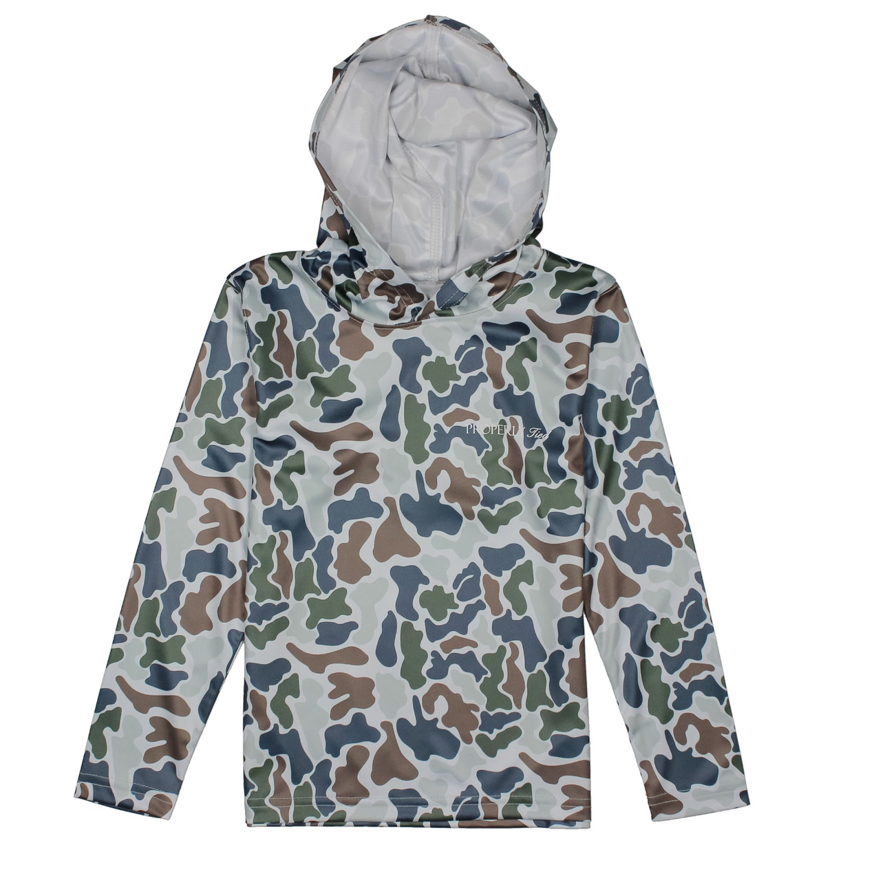 Properly Tied Boys Sportsman Performance Hoodie- Terra Camo-Properly Tied-Little Giant Kidz