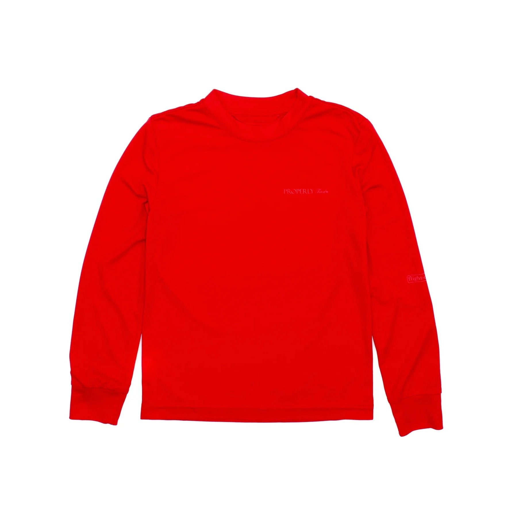 Properly Tied Flight Cool Tech Long Sleeve Red-Properly Tied-Little Giant Kidz
