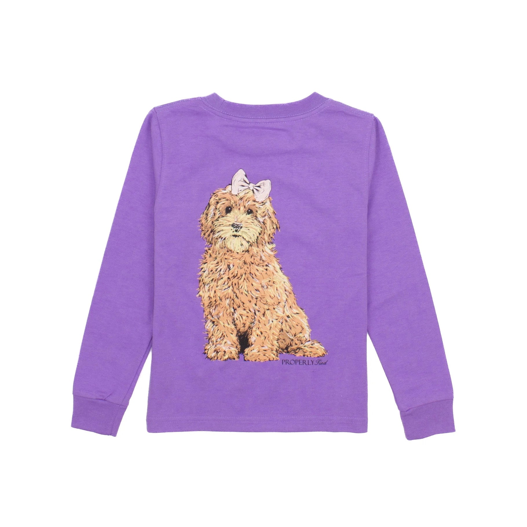 Properly Tied Goldendoodle Long Sleeve Tee-Properly Tied-Little Giant Kidz
