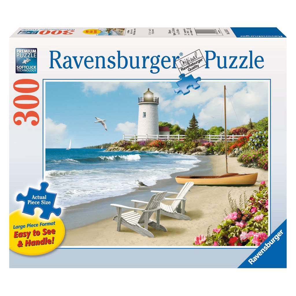 Ravensburger 300 Piece Puzzle - Sunlit Shores-RAVENSBURGER-Little Giant Kidz