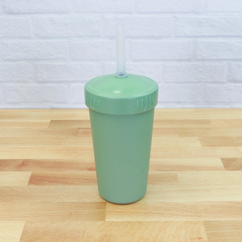 Re-Play 10oz Straw Cup w/ NEW No-Pull-Out Silicone Straw-RE-PLAY WHOLESALE-Little Giant Kidz
