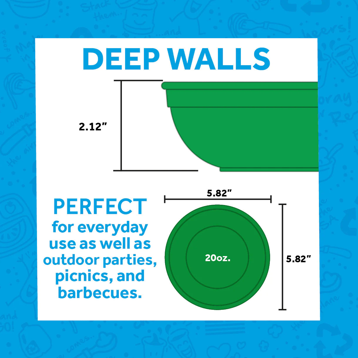 Re-Play 20oz Bowl-RE-PLAY WHOLESALE-Little Giant Kidz