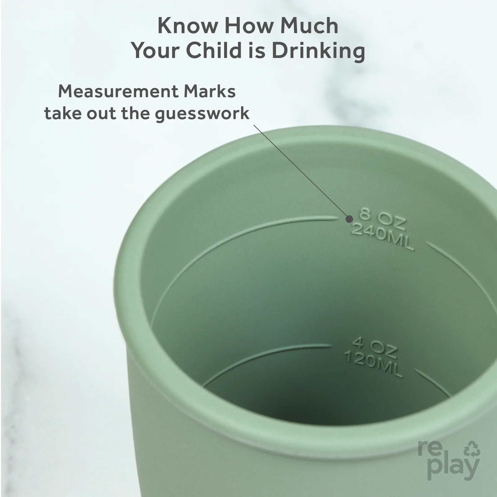 Re-Play 8 oz. Silicone Sippy Cup-RE-PLAY WHOLESALE-Little Giant Kidz