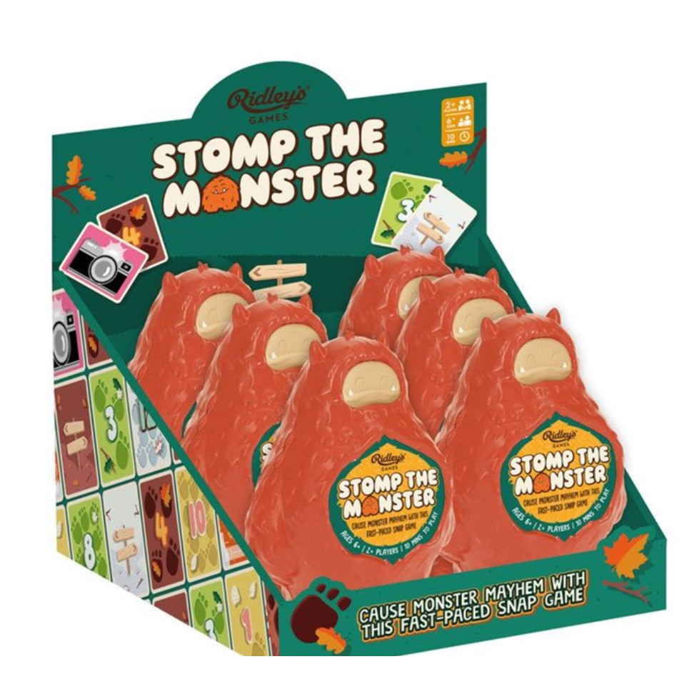 Ridley's Stomp the Monster Card Game-ABRAMS BOOKS-Little Giant Kidz