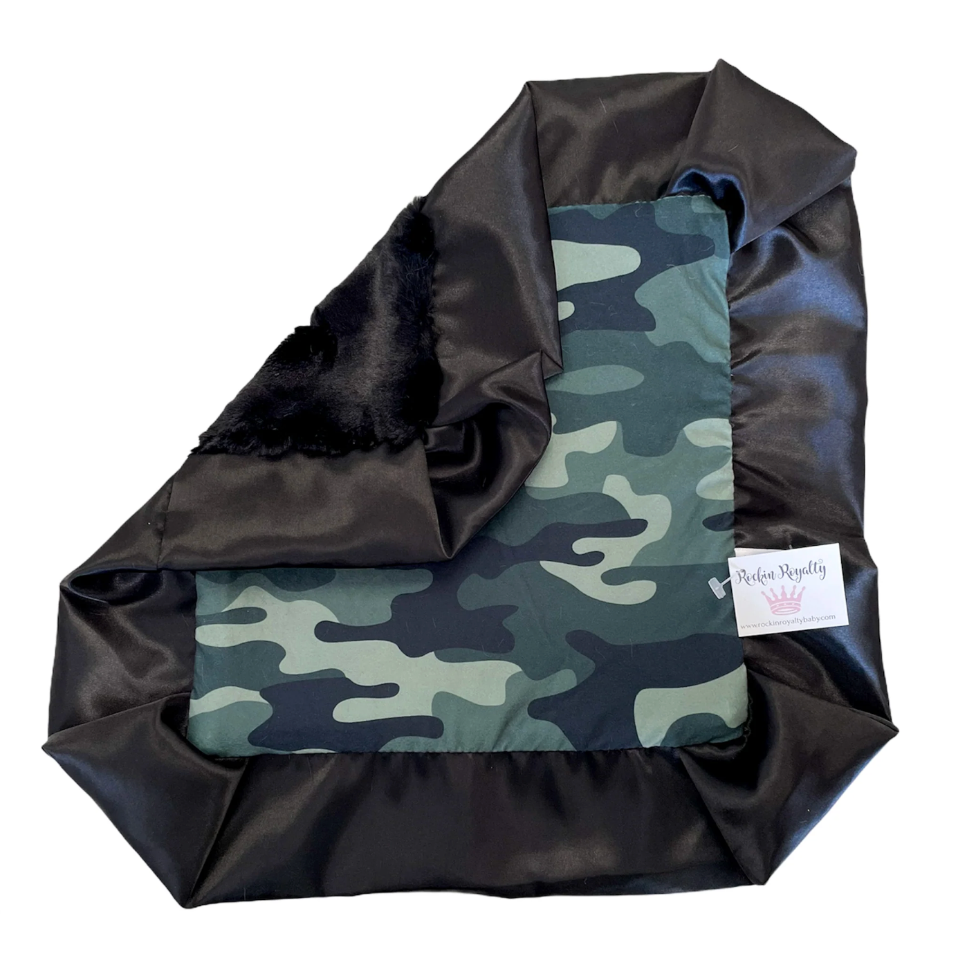Rockin Royalty Luxe Cuddle Lovie - Camo-Rockin Royalty-Little Giant Kidz