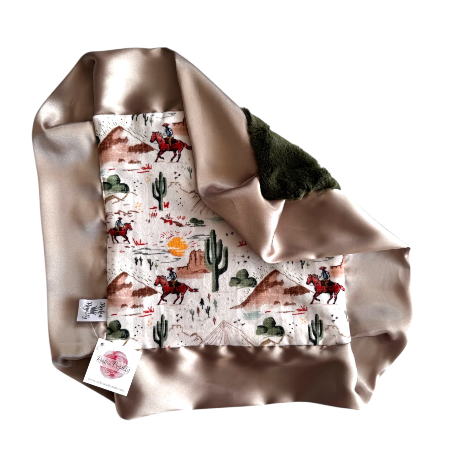 Rockin Royalty Luxe Cuddle Lovie - Western Wyatt-Rockin Royalty-Little Giant Kidz