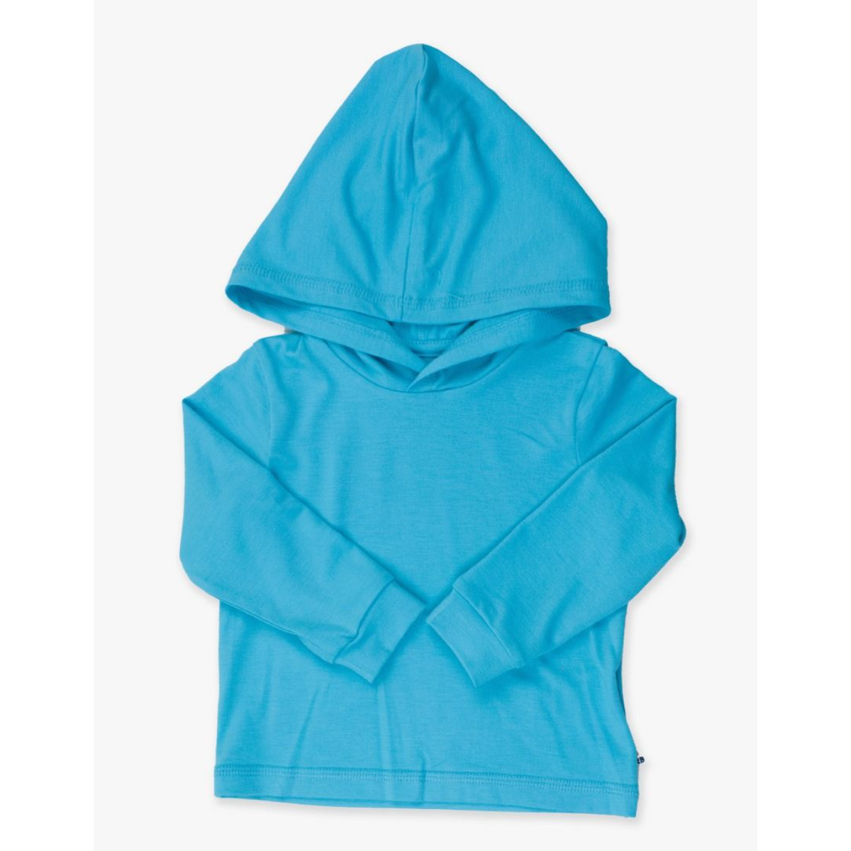 RuffleButts Long Sleeve Sun Protective Hooded Shirt-RUFFLEBUTTS-Little Giant Kidz