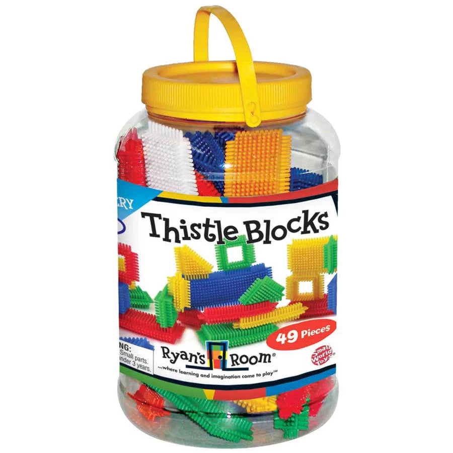 Ryan's Room Thistle Blocks - 49 Pieces-SMALL WORLD-Little Giant Kidz
