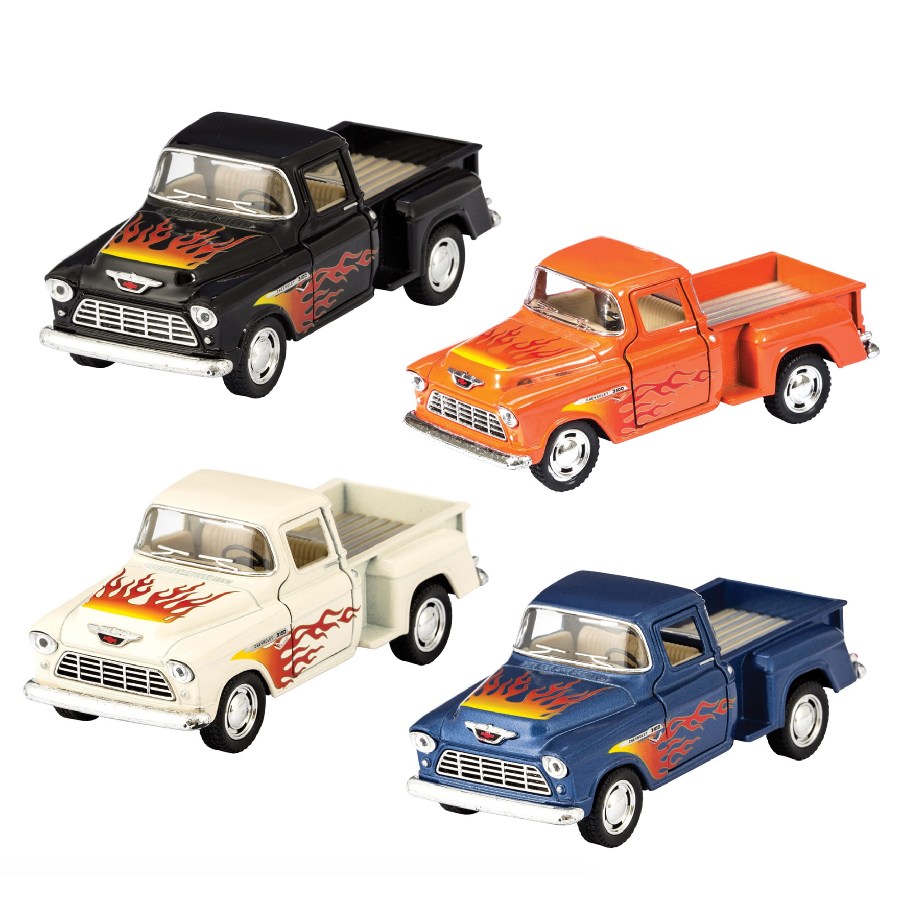 SCHYLLING Dc 55' Chevy Pickup Flames-SCHYLLING-Little Giant Kidz