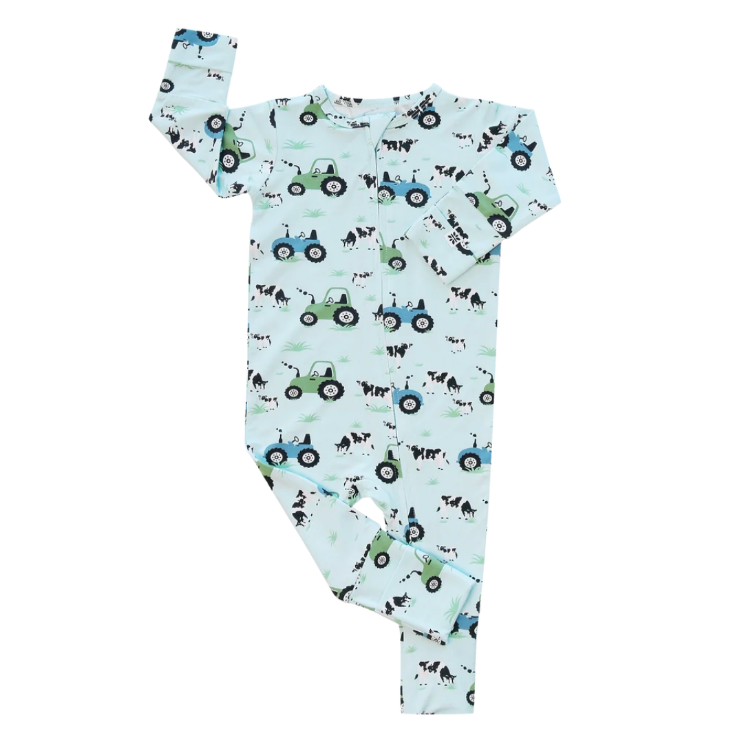SWEET BAMBOO Convertible Romper - Farm Life-SWEET BAMBOO-Little Giant Kidz