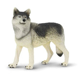 Safari Ltd. Gray Wolf Toy-SAFARI LTD-Little Giant Kidz