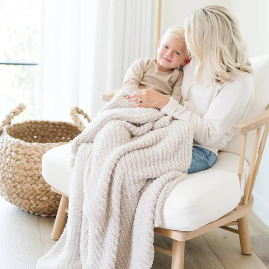 Saranoni Ribbed Bamboni® Toddler Blanket - Moonbeam-SARANONI-Little Giant Kidz