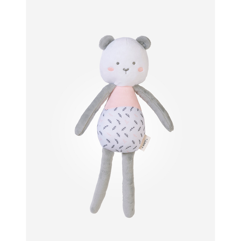 Saro Baby “Sweet & Fun” Long Legs Plushie - Pink-Saro Baby-Little Giant Kidz