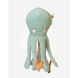 Saro Baby XL Multi-Activity Plush Octopus - Mint-Saro Baby-Little Giant Kidz